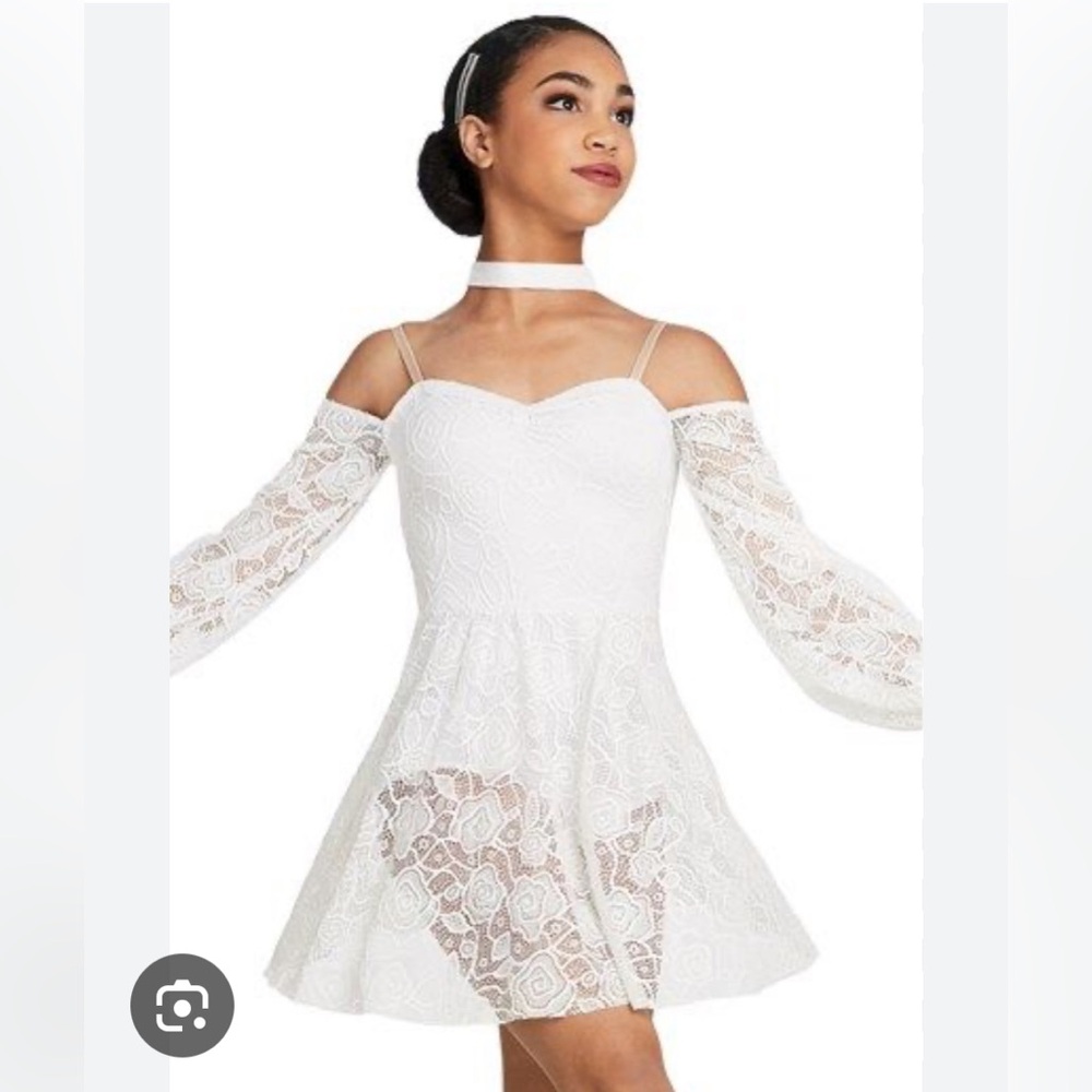 Adult Large white Weissman costume - Knocking On Heavens Door with veil